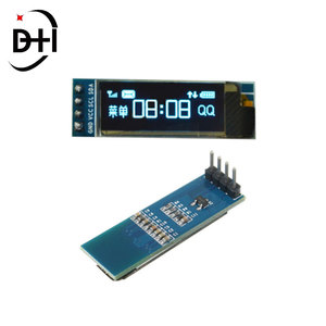 0,91 Zoll OLED-Modul 0,91 "Weiß/Blau OLED 128 X32 OLED LCD-LED-Anzeige modul 0,91" IIC Communicate für Arduino
