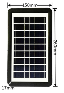 便携式太阳能家用太阳能太阳能系统，用于家庭照明和电话充电mp3收音机功能太阳能家用 - Product Image 2
