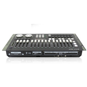 ไฟเวทีควบคุม DMX สูงสุด384/512 XLR-3แผงควบคุม DMX Master Console LED PAR BEAM ย้ายหัว DJ Effect Light dimmers สูง