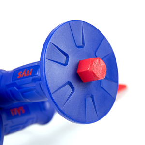 SALI 250*16 mm Point or Flat Head Hand Use Cold <strong>Chisel</strong> <strong>for</strong> Stone Tool with ABS Safe Handle - Product Image 4