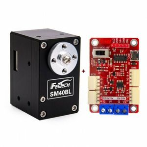 100g UART Bus Robot Servo SM40BL 40kg.cm 12V Torque Metal motori DIY RS485 Servo seriale macchinine Robot RC parti Accs - Product Image 4