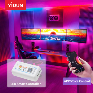สีเดียว / CW + WW RGB RGW RGBWC LED Strip หรี่ไฟคอนโทรลเลอร์ Tuya การควบคุมบ้านอัจฉริยะ - Product Image 6