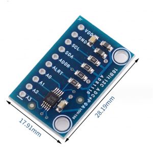 4-Kanal-16-Bit-Analog-Digital-Wandler ADC-Entwicklungs platinen modul ADS1115 - Product Image 6