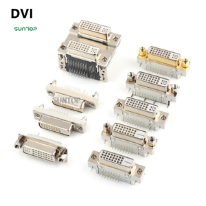 Conector DVI D Sub de 25 pines Db25 d-sub 24 + 1 Pin /24 + 5 pines conector macho hembra VGA - Product Image 2
