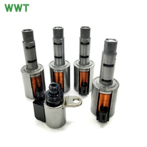 WWT JF015E/RE0F11A basınç ile Reman Solenoid seti * 4 & TCC * 1 CVT iletim sistemi parçası şanzıman parçası komple Solennoid seti - Product Image 6