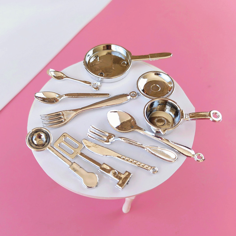 Tableware-11pcs de plata