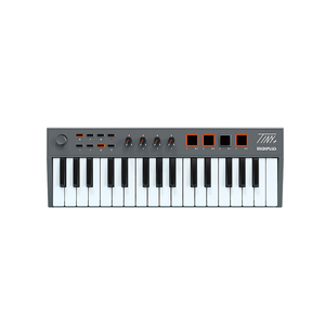 Controlador de teclado Midi USB Midiplus Tiny + 32 Key 32 mini Keys Controlador de teclado MIDI USB con almohadilla para instrumentos musicales - Product Image 3