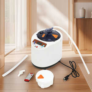3.0L Modern Acrylic Spa Sauna Steam Generator Heater 1200W Wet <strong>Computer</strong> <strong>Control</strong> Panel Pine for Home Spa - Product Image 3