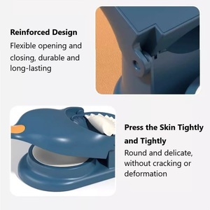Manuelles Dumpling Maker Tool 2-in-1 Tragbare Dumpling Wrapper Maker und Press Dumpling Skin Machine Multifunktion formen Set - Product Image 5