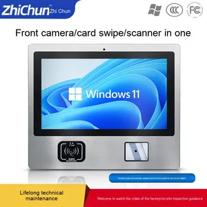 15-Inch Công Nghiệp Điều Khiển Android Tất Cả Trong Một Máy Tính Bảng Điều Khiển Cảm Ứng Nhúng <span class=keywords><strong>PC</strong></span> Phía Trước Máy Ảnh Swipe Đầu Đọc Thẻ IP65 Đánh giá Cổ Phiếu - Product Image 3