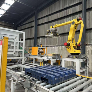 Robot personalizado apilable bolsa caja carga descarga paletizador codificación Robot paletizado brazo máquina