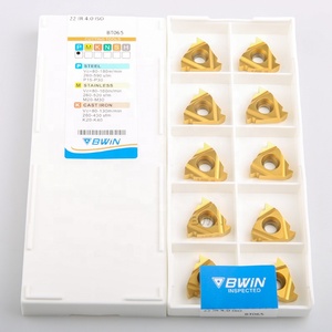 22IR 22ER 3.5ISO 4.0ISO 4.5ISO 5.0ISO 5.5ISO 6.0ISO外部CNC旋盤ねじ超硬カットインサート - Product Image 6
