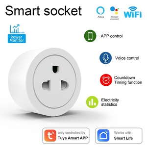 Vietnam Gauge Home Smart <span class=keywords><strong>Socket</strong></span> Fernbedienung Timer-Schalter Tuya WiFi-Buchse unterstützt Sprach steuerungs stecker (US UK Standard)