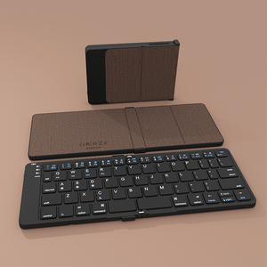 Computer senza fili mini pieghevole bluetooth senza fili tastiera touchpad in alluminio modulo ipa d air tastiera custodia tablet tastiera