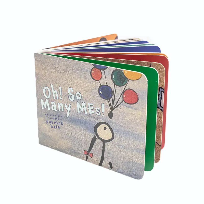 Cuentos infantiles coloridos impresos personalizados para bebés Libros de cuentos de cartón a pedido