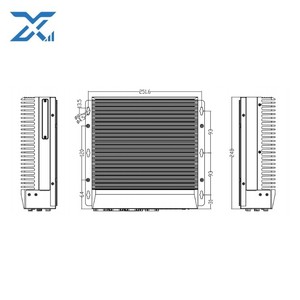 Fanless Industrial <strong>Computer</strong> Ipc OPS Core 6th/7th/8th/9th Gen with 3LAN 7LAN 4-8COM RS422/RS485 Support 9-48V Wide Voltage Input - Product Image 3