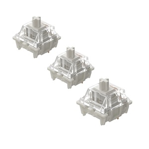 GATERON KS-9 Bàn Phím Cơ Chơi Game Trao Đổi Nóng Tự Làm Màu Trắng Pro Tuyến Tính 3 Pin Gói 35 Chiếc Mỗi Gói 38G RGB SMD - Product Image 2