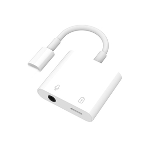 2 <strong>in</strong> 1 Audio Charging Earphone <strong>Adapter</strong> 3.5 mm <strong>Aux</strong> Headphone Jack <strong>Adapter</strong> for iPhone - Product Image 1