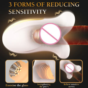 Estimulador de glande vibratório Massageador de boca Vibrador Masturbador masculino Bens adultos Brinquedo sexual para homens - Product Image 3