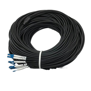 FUFDD Outdoor Waterproof LCOD-LCOD Dual Fiber Optic Patch Cord Used for FTTH <strong>Network</strong> IP 100m Distance RRU Type - Product Image 1