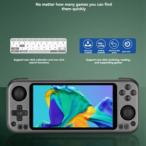 Rg3566 Steam Deck Playstation5 Console di gioco 5 pollici Touch Screen 64 Bit Linux sistema Open Source 64Gb Retro videogiochi giocatori - Product Image 5