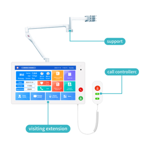 Botón de pánico de emergencia Paciente Enfermera Llamando Alarma Cama Llamada Campana Ip Sistema de comunicación de intercomunicación - Product Image 3