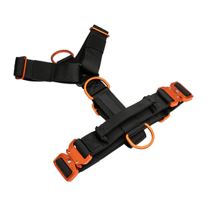 OEM Taktisches Hundegeschirr hiçbir çekme taktik ağır köpek koşum seti ayarlanabilir naylon köpek tasması ve tasma seti - Product Image 3