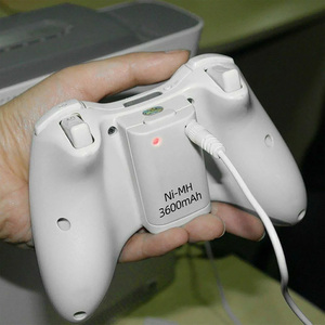Xbox360リモートジョイパッドジョイスティックキット用USB充電ケーブル付きXbox360ワイヤレスコントローラー充電式バッテリーパック用 - Product Image 6