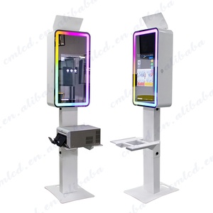 CHIMEE Magic Mirror Photobooth Printer Dslr Camera Adapted With 21.5 Inch LCD Smart Touch Screen Monitor Selfie Kiosk Machine - Product Image 2