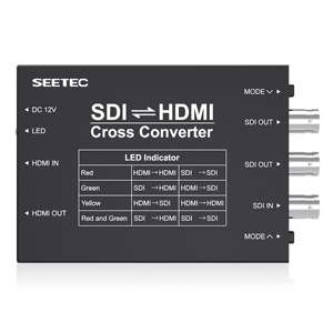 Conmutador de señal de transmisión SEETEC 1080p SDI a HDMI convertidor interruptor divisor Puerto salida Inout 4K conmutador Sdi a convertidor - Product Image 1