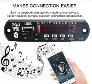 Bluetooth oyuncu için Bluetooth modülü ile 12V MP3 çalar dekoder kurulu kiti - Product Image 4
