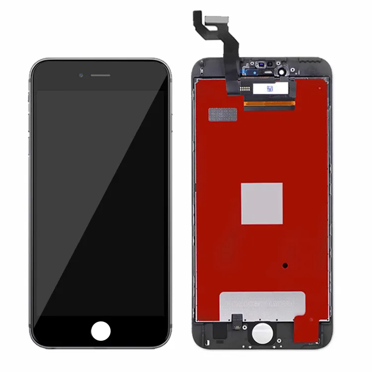 לוח lcd לוח עבור iPhone 6s lcd מגע עם מסגרת הסיטונאי עבור iphone 6s בתוספת החלפת מסך