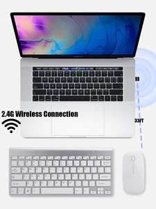 Data Frog para Windows Android IOS Wireless BT Mini Keyboard para PC Mackbook Notebook iPad Samsung Tablet Mouse Keyboard
