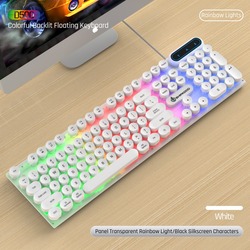 Teclado K500 blanco