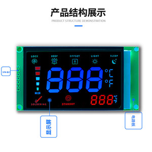 Elettrodomestici a prezzi di fabbrica moduli LCD COB colore seriale VA segmento codice schermo LCD con interfaccia SPI modello numero Display - Product Image 2