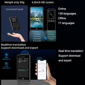 OEM portátil WIFI traductor de idiomas en tiempo real con 139 tipos de idiomas máquina de traducción de idiomas de voz traducir a español - Product Image 5