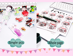 Custom PVC <strong>Stickers</strong> Custom Die Cut Vinyl Decorative Waterproof PVC Adhesive Labels <strong>Stickers</strong> - Product Image 6
