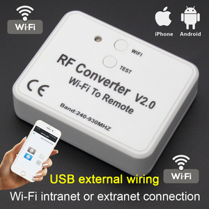 WiFi zu RF Signal Remote Converter 240-930MHz fester Code & rollender Code Europäische Marken YET6956-2.0 - Product Image 3