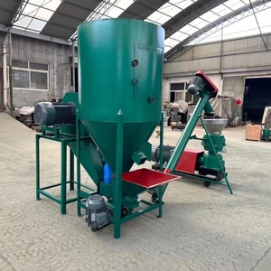 High Mixing Yield Horizontal <strong>Mixer</strong> Household Farm Breeding and Feeding <strong>Mixer</strong> 500kg a Mix - Product Image 2