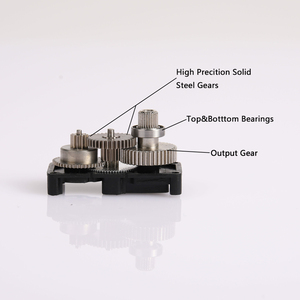 20kg wasserdichtes Servo mit hohem Drehmoment Programmier bares Servo Geeignet für fern gesteuerte Flugzeuge und Modellflug zeuge - Product Image 3