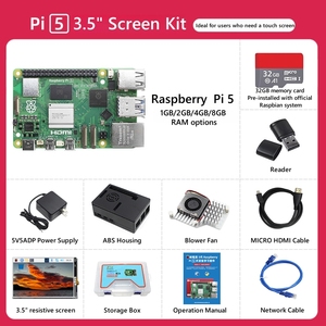 Raspberry Pi 5 5B/4B комплект для разработки Raspberry Pi 5 8GB Материнская плата Python Программирование AI Kit - Product Image 4