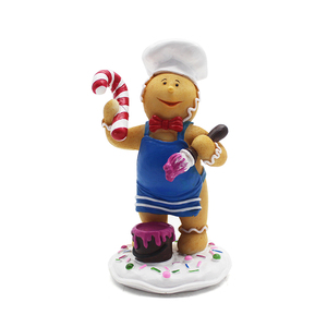 Özel şef şekli reçine şeker heykeli ev dekor için reçine hayvan heykeli sevimli ayı şef heykeli - Product Image 1