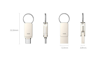 新颖8gb USB 3.0闪存驱动器C型记忆棒笔独特设计方便实用的产品 - Product Image 5