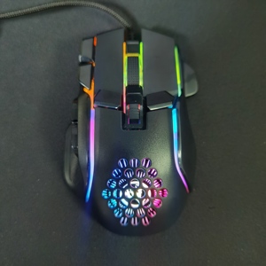 Mouse S700 10 tasti cablati Mouse da gioco Macro programmazione ergonomica Mouse da ufficio con 12800 DPI RGB effetto luce Mouse da gioco per PC - Product Image 2