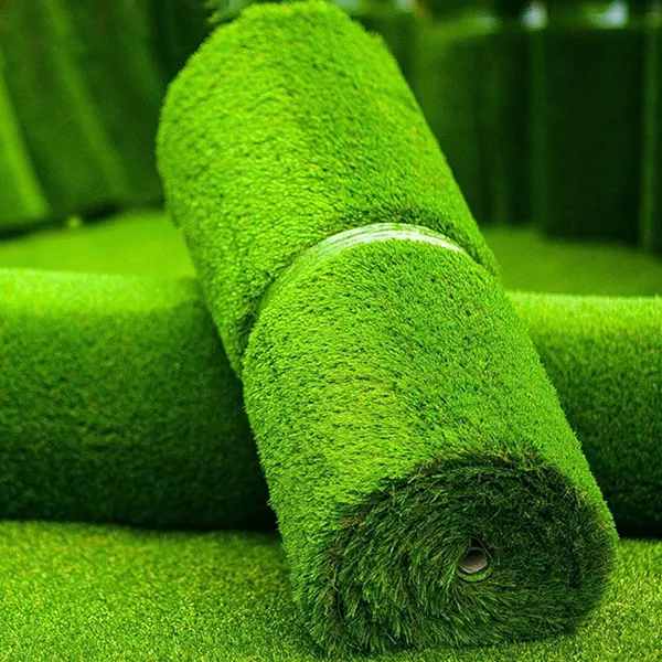 Prezzo all'ingrosso di fabbrica paesaggio paesaggio erba decorativa erba sintetica erba di plastica prato