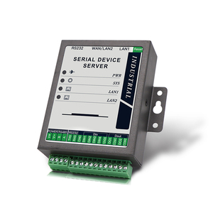 SERIALLINK-Servidor Serial de Dispositivo Serial, Compatible con Modbus RTU a Modbus TCP Gateway 1x RS232, RS485 a Ethernet, 1 Unidad