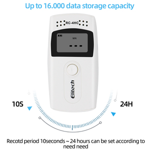 Rc-4hc Digital Data <strong>Logger</strong> Recorder Usb Thermometer <strong>Temperature</strong> Humidity Data <strong>Logger</strong> With Built-in Ntc Sensor - Product Image 2