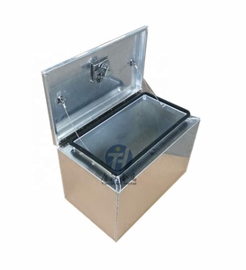 美国流行的铝制工具箱，带丁字锁和卡车工具存放托盘工具箱下的嵌入式/平齐门 - Product Image 6