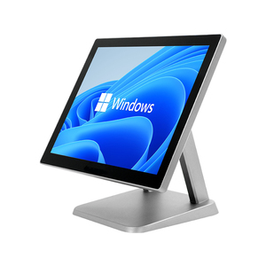 15 дюймов сенсорный экран POS машина Intel i7 Windows 10 совместимый розничный терминал POS с алюминиевым кассовым аппаратом MSR Card Reader - Product Image 3