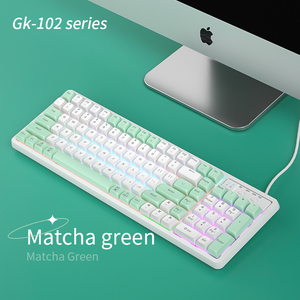 LANGTU GK102 Three-Mode <strong>Bluetooth</strong> <strong>Wireless</strong> Mechanical <strong>Keyboard</strong> 2.4G Wired Desktop Notebook Gaming <strong>Keyboard</strong> Color <strong>Computer</strong> - Product Image 5